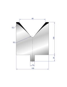 3221 - 1V Dies - 80°