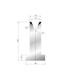 3072 – T Dies – 45°