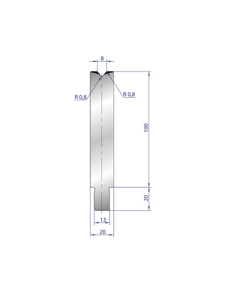 3226 - 1V Dies - 84°