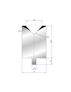 3218 - 1V Dies - 86°