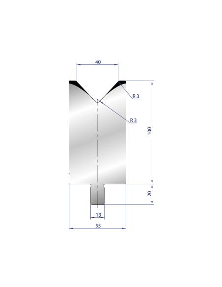 3217 - 1V Dies - 86°