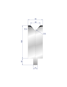 3130 - 1V Dies - 86°