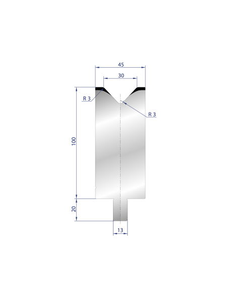3130 - 1V Dies - 86°