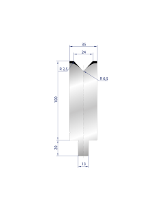 3129 - 1V Dies - 86°