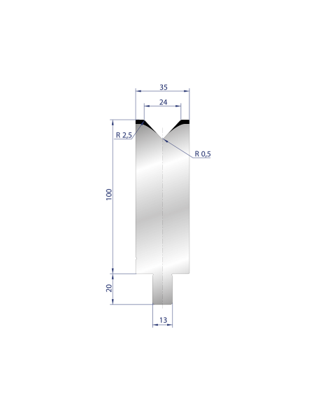 3129 - 1V Dies - 86°