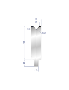 3128 - 1V Dies - 86°