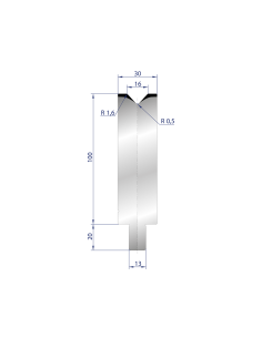 3127 - 1V Dies - 86°