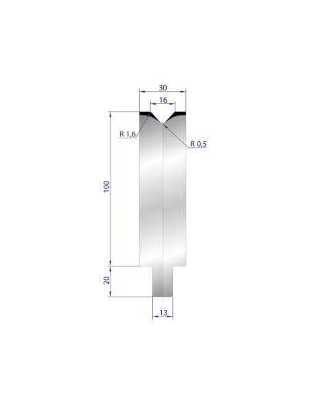 3127 - 1V Dies - 86°