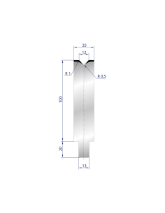 3126 - 1V Dies - 86°