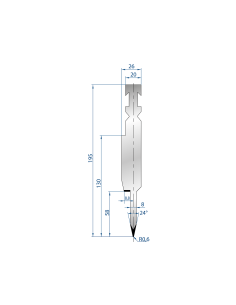 1252 - Flattening hemming tools 24°