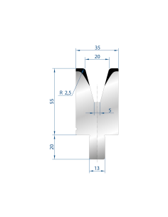 3120 - 1V Dies - 30°