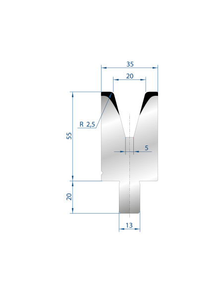 3120 - 1V Dies - 30°