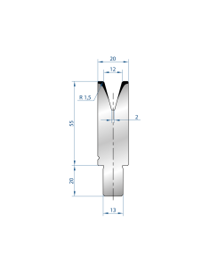 3118 - 1V Dies - 30°