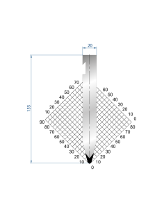1225 - R Punches 30°