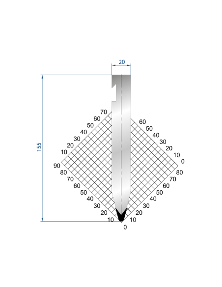 1225 - R Punches 30°