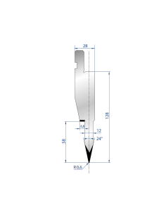 1197 - Flattening hemming tools 24°