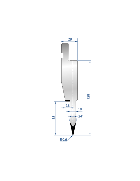 1196 - Flattening hemming tools 24°
