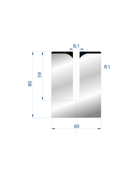 3176 - Flattening hemming tools 28°