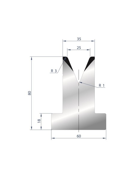 3032 – T Dies – 45°
