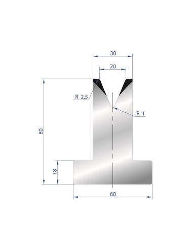 3031 – T Dies – 45°