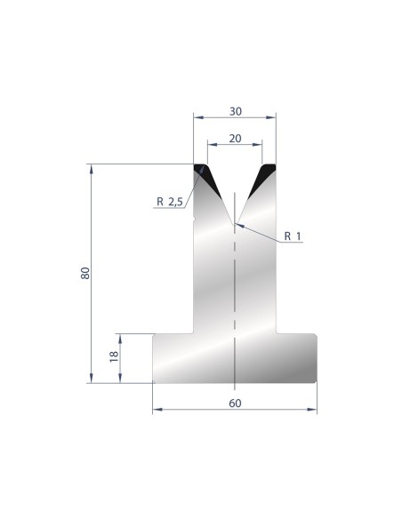 3031 – T Dies – 45°
